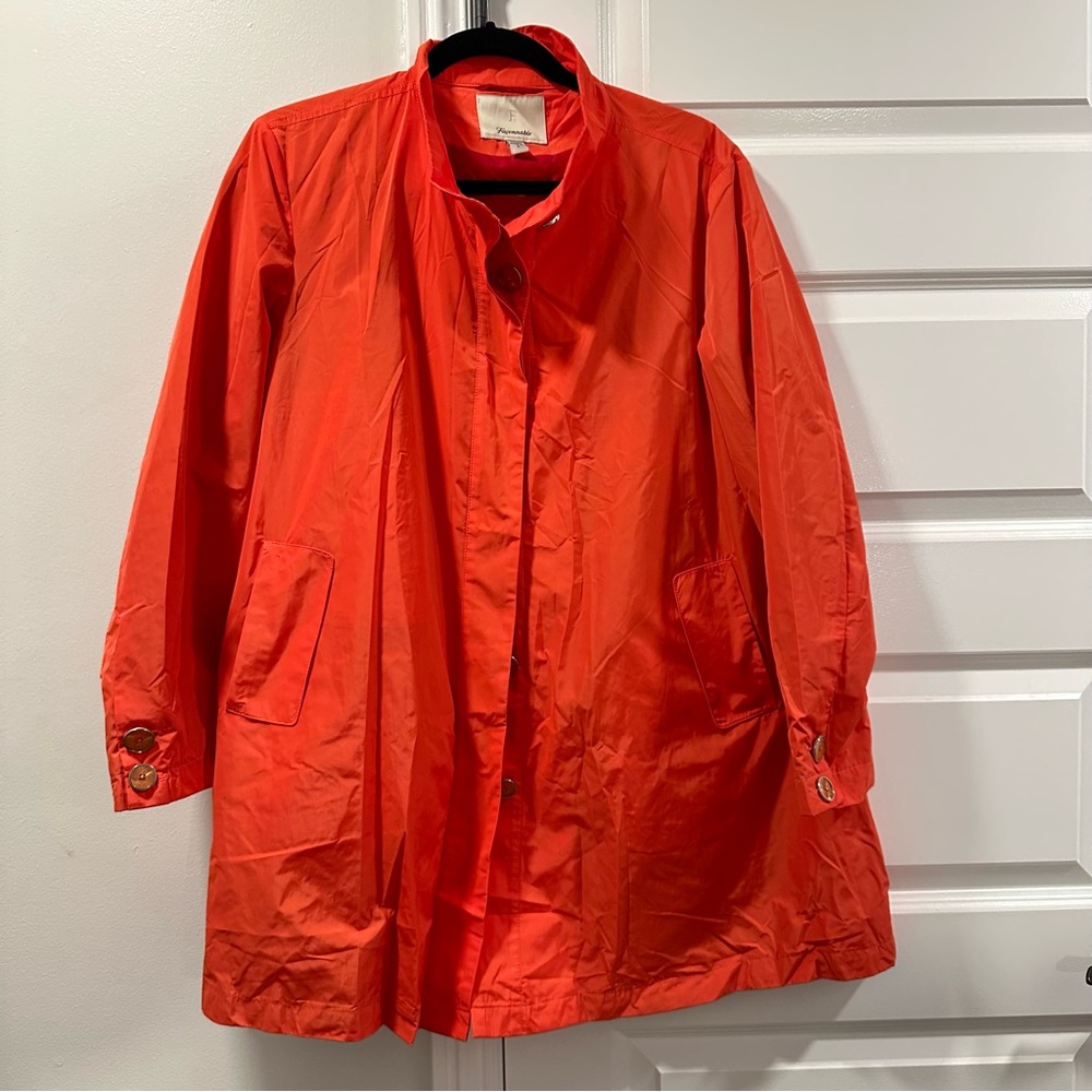 Faconnable Vibrant Trench Coat Packable